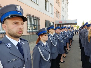 Awansowani policjanci