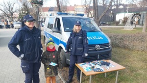 Policjanci podczas zabezpieczenia WOŚP