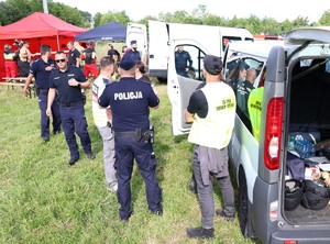 Przygotowanie stanowiska dowodzenia zebranych służb.