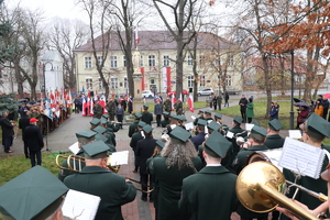 Uroczystości na Placu Gryfitów w Dębicy
