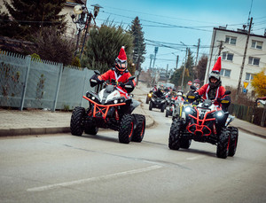 Kierowcy na quadach jadą do Domu Dziecka