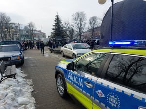 Policjanci WRD podczas zabezpieczenia imprez WOŚP