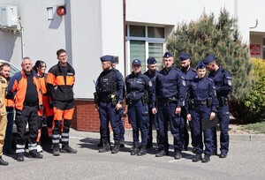 Odprawa służbowa uczestników ćwiczeń