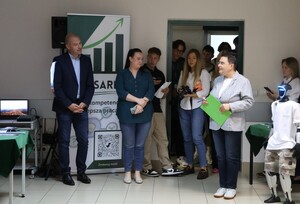 Starosta Dębicki oraz Kierownik z PUP Dębica