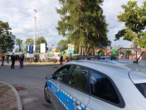 Policjanci podczas zabezpieczenia imprez z okazji "Dni Dębicy"