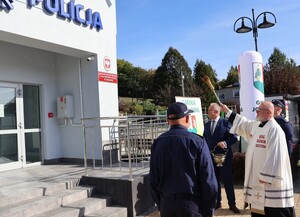 Poświecenie Posterunku Policji w Jodłowej